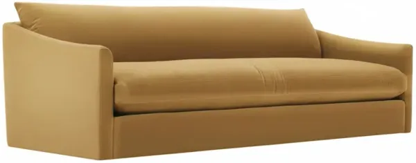 Winslow Velvet Bench-Seat Sofa