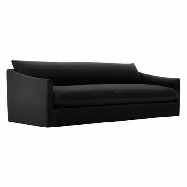 Winslow Velvet Bench-Seat Sofa