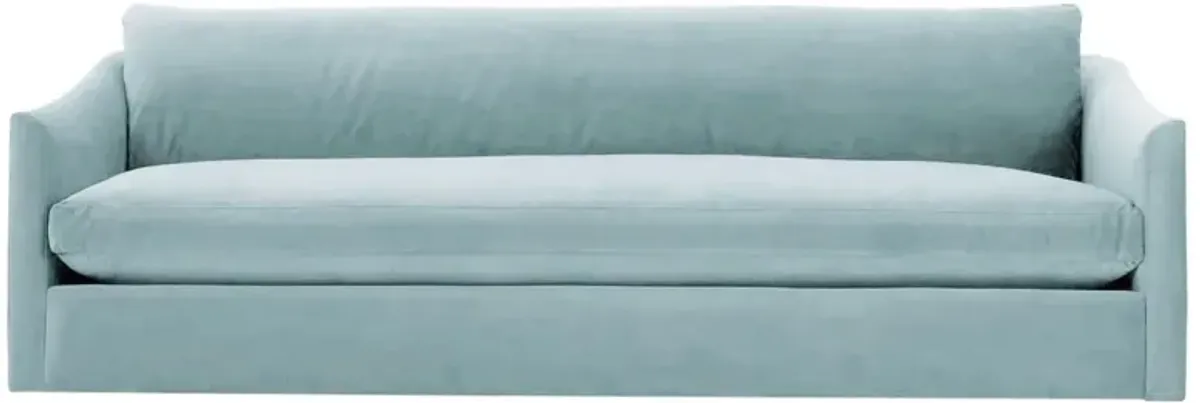 Winslow Velvet Bench-Seat Sofa