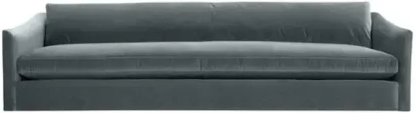 Winslow Velvet Bench-Seat Sofa