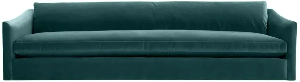 Winslow Velvet Bench-Seat Sofa