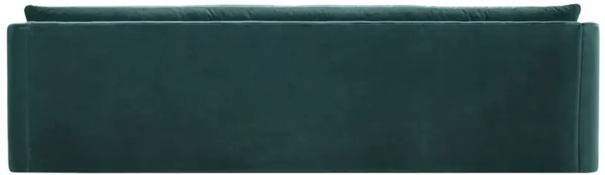 Winslow Velvet Bench-Seat Sofa