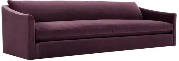 Winslow Velvet Bench-Seat Sofa