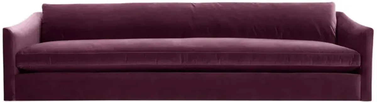 Winslow Velvet Bench-Seat Sofa