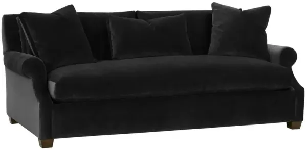 Juliette Velvet Bench-Seat Sofa