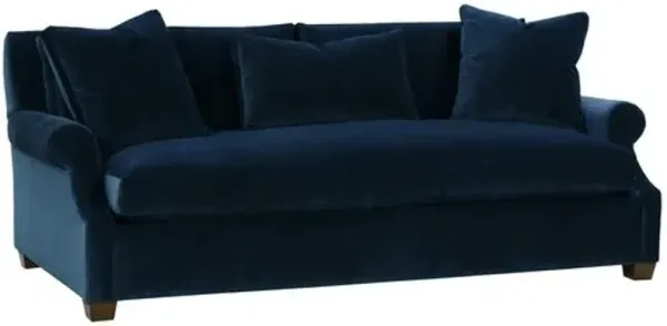 Juliette Velvet Bench-Seat Sofa