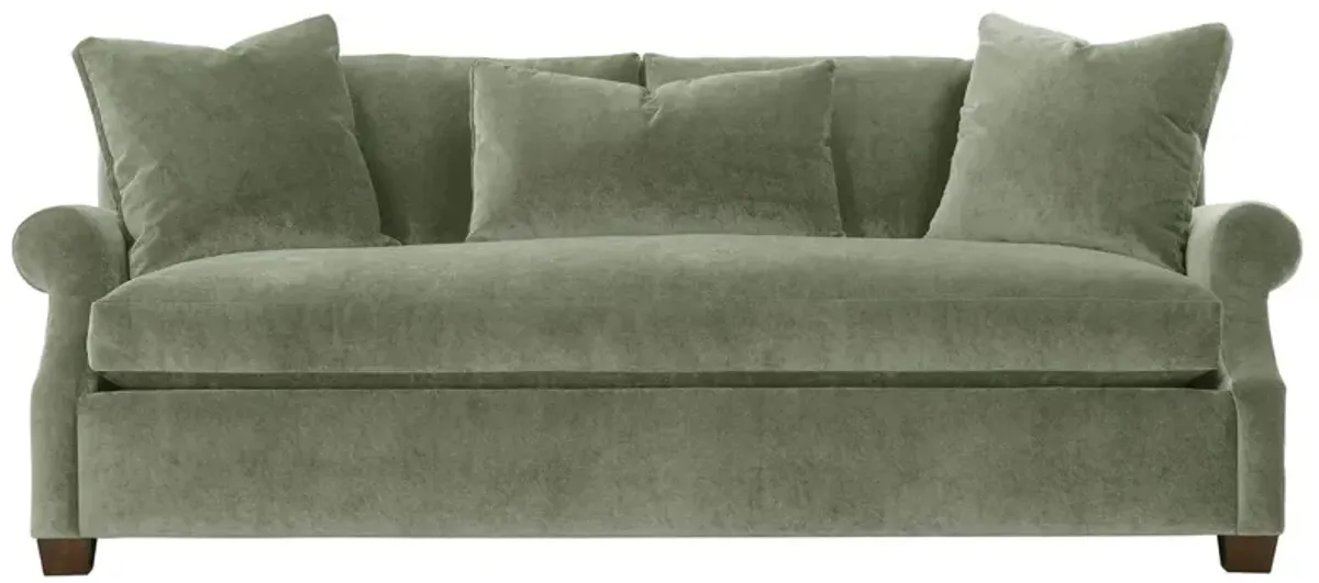 Juliette Velvet Bench-Seat Sofa