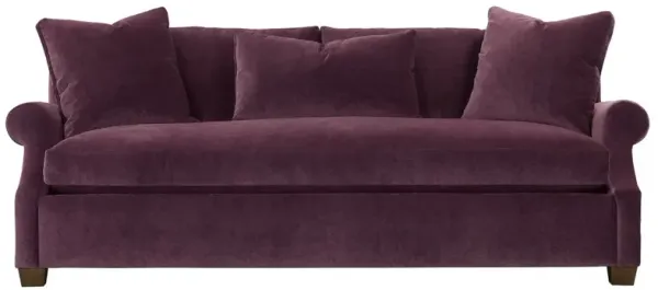Juliette Velvet Bench-Seat Sofa