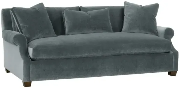 Juliette Velvet Bench-Seat Sofa