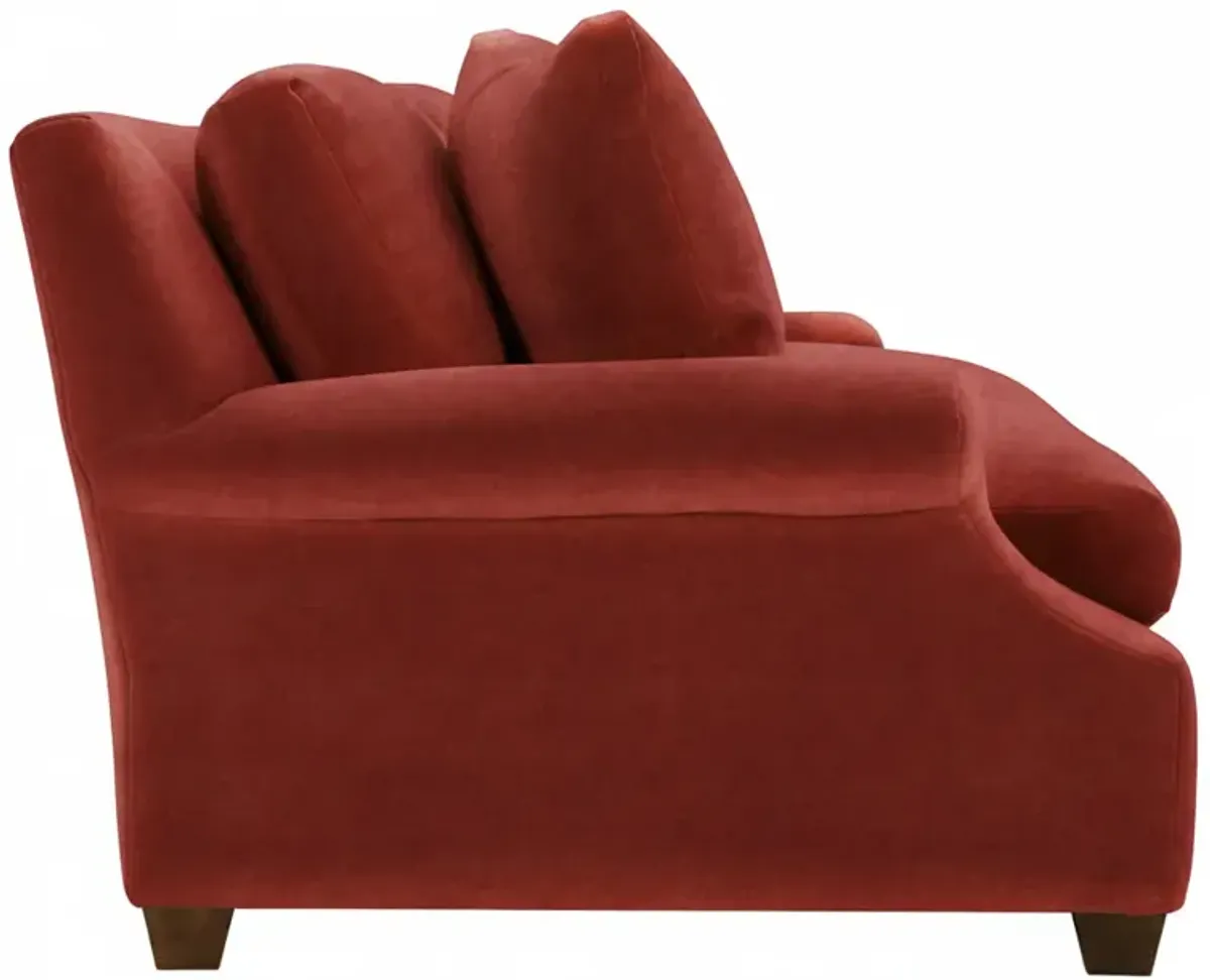 Juliette Velvet Bench-Seat Sofa
