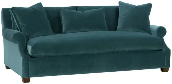 Juliette Velvet Bench-Seat Sofa