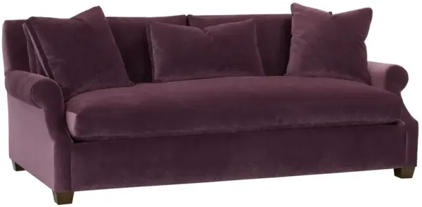Juliette Velvet Bench-Seat Sofa