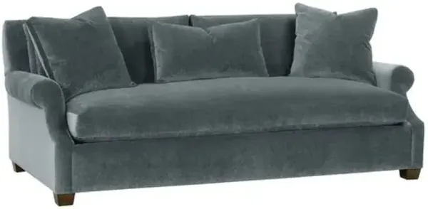 Juliette Velvet Bench-Seat Sofa