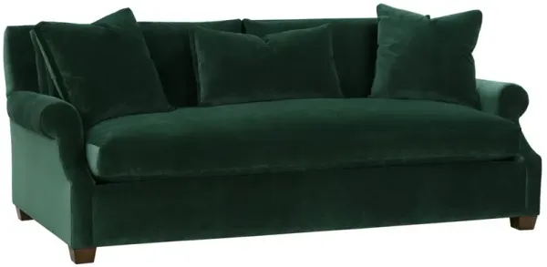 Juliette Velvet Bench-Seat Sofa