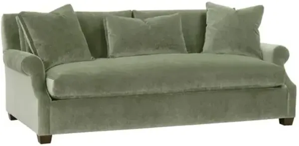 Juliette Velvet Bench-Seat Sofa