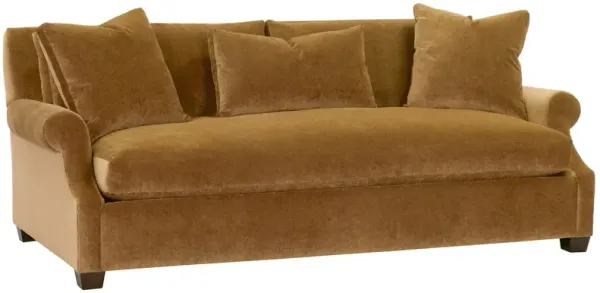 Juliette Velvet Bench-Seat Sofa