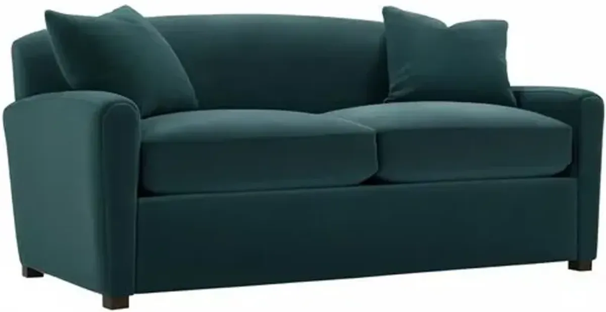 Penrose Velvet 2-Seat Sofa