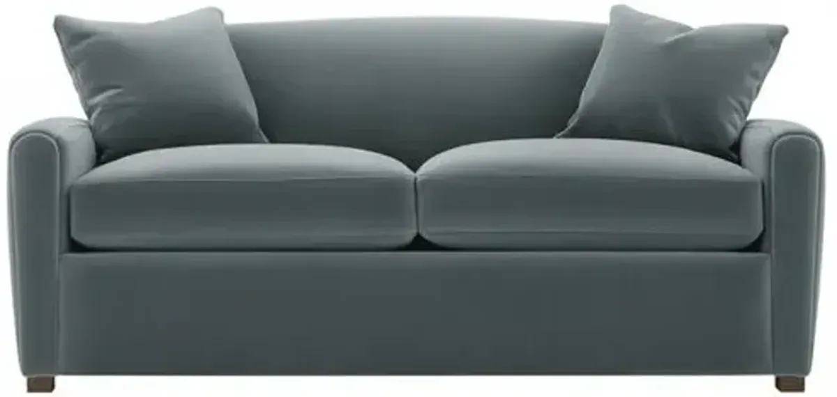 Penrose Velvet 2-Seat Sofa