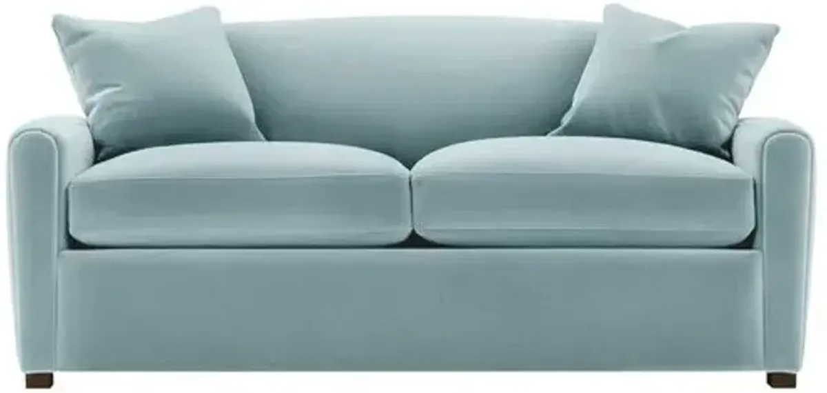 Penrose Velvet 2-Seat Sofa