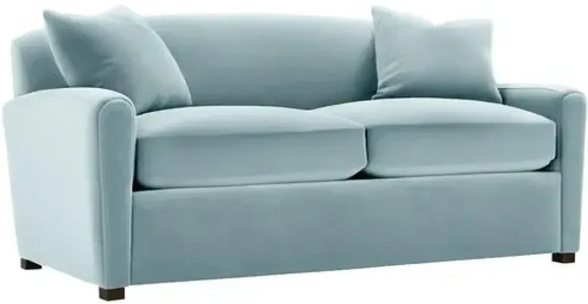 Penrose Velvet 2-Seat Sofa