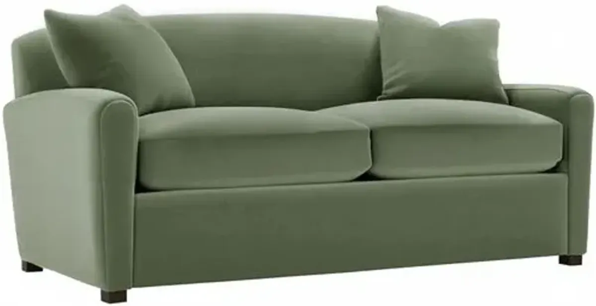 Penrose Velvet 2-Seat Sofa