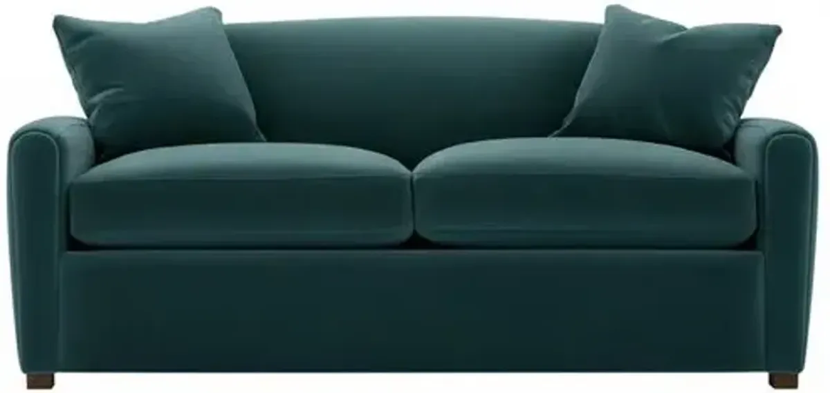 Penrose Velvet 2-Seat Sofa