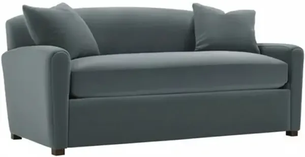 Penrose Velvet Bench-Seat Sofa
