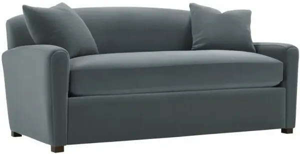 Penrose Velvet Bench-Seat Sofa