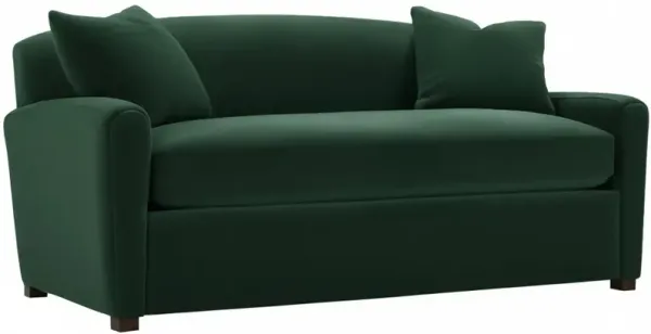 Penrose Velvet Bench-Seat Sofa