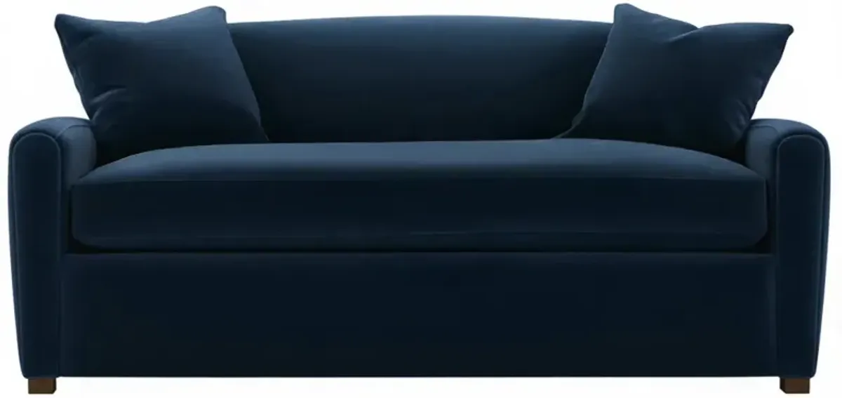 Penrose Velvet Bench-Seat Sofa