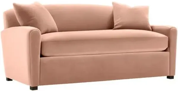 Penrose Velvet Bench-Seat Sofa