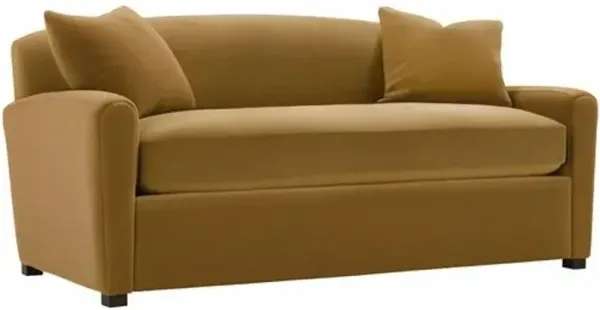 Penrose Velvet Bench-Seat Sofa