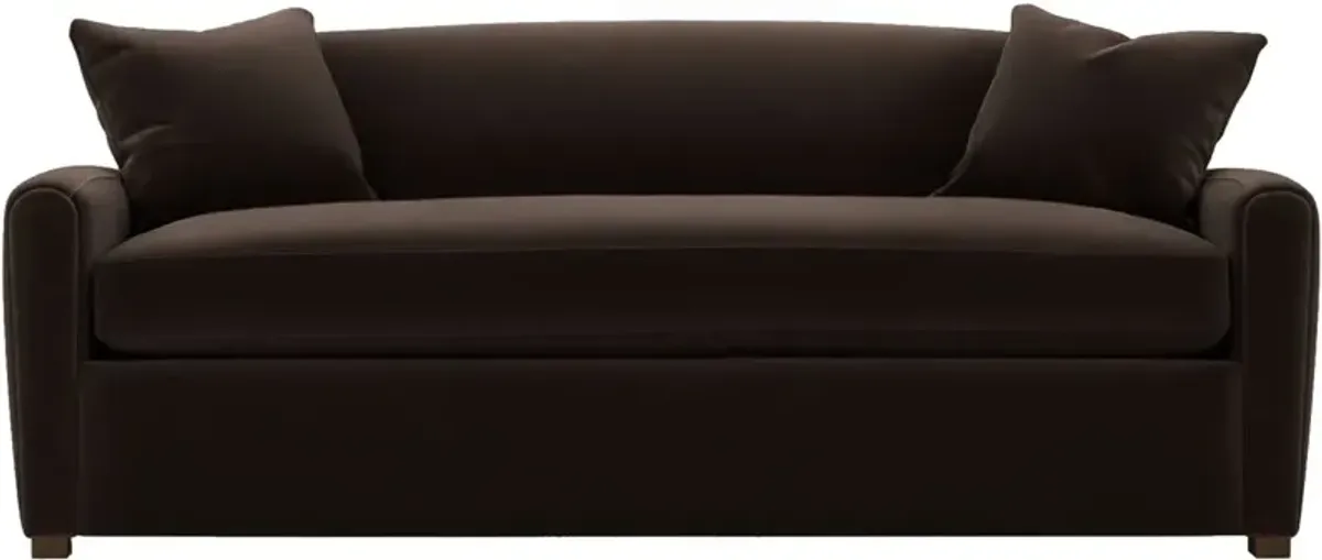 Penrose Velvet Bench-Seat Sofa