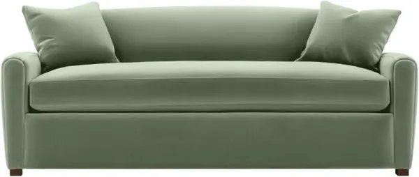 Penrose Velvet Bench-Seat Sofa