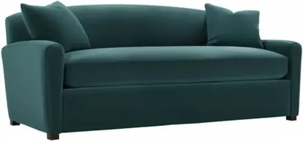 Penrose Velvet Bench-Seat Sofa