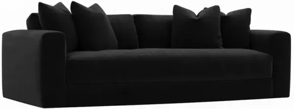 Hadley 97" Velvet Bench-Seat Sofa