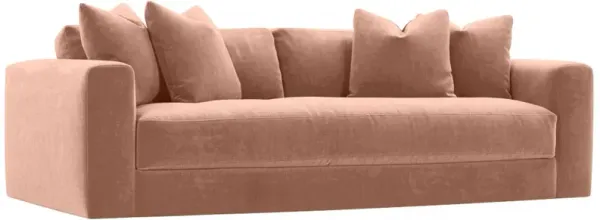 Hadley 97" Velvet Bench-Seat Sofa