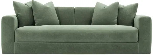 Hadley 97" Velvet Bench-Seat Sofa
