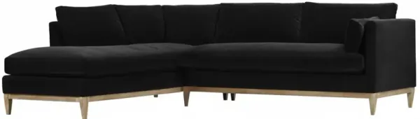 Elodie 107" Velvet Chaise Sectional