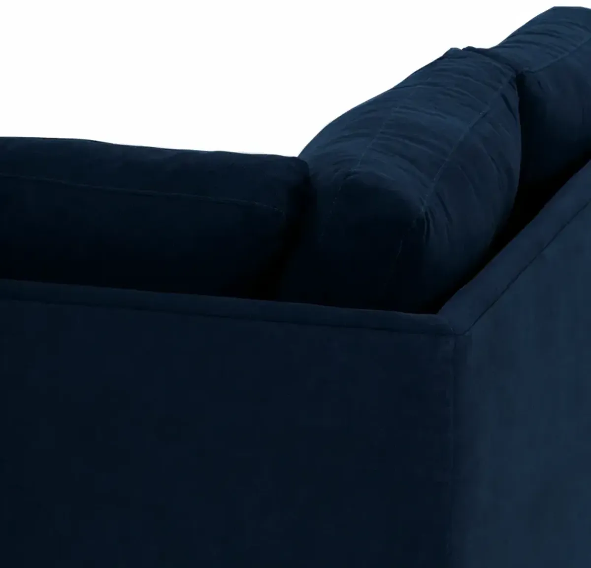 Elodie 107" Velvet Chaise Sectional