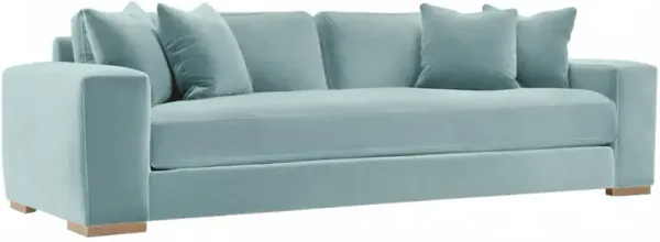 Remington Velvet Bench-Seat Sofa