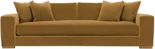 Remington Velvet Bench-Seat Sofa