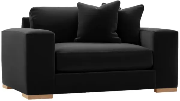 Remington 60" Velvet Chair-and-a-Half