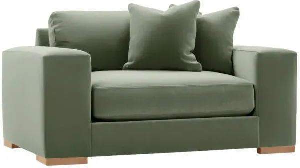 Remington 60" Velvet Chair-and-a-Half