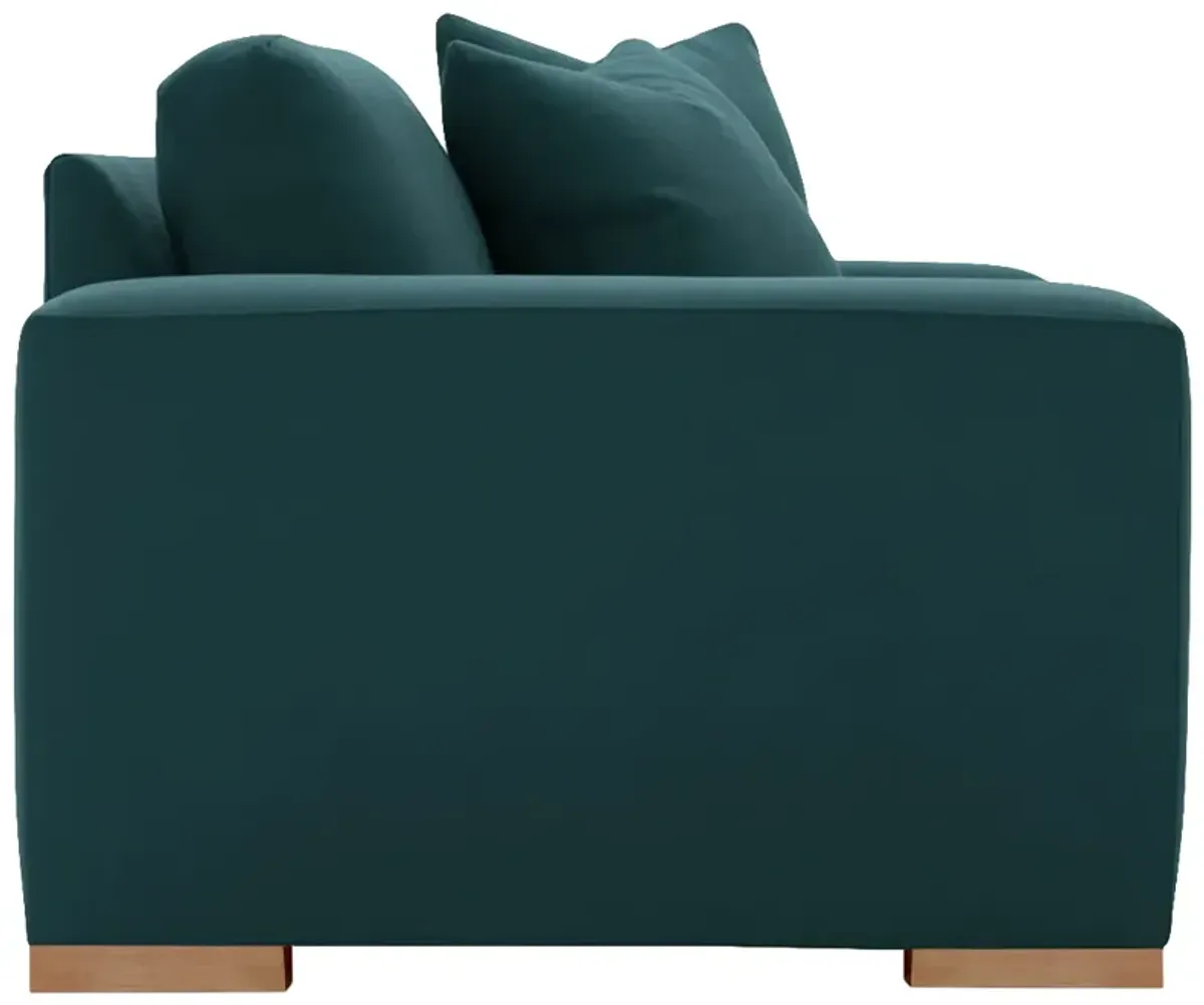 Remington 60" Velvet Chair-and-a-Half