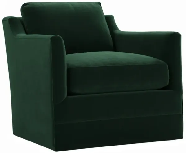 Margot Velvet Swivel Chair