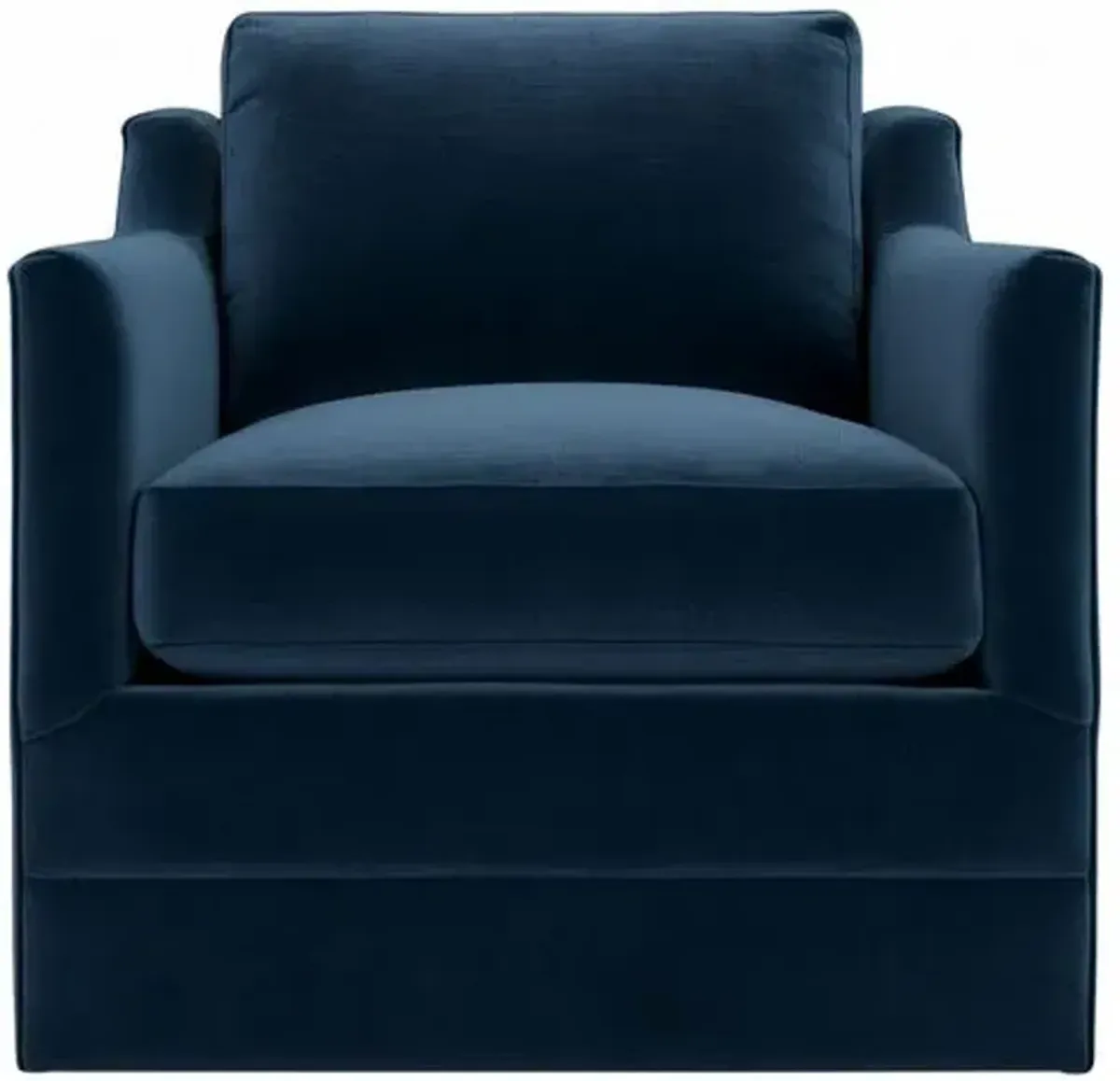 Margot Velvet Swivel Chair