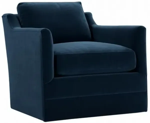 Margot Velvet Swivel Chair