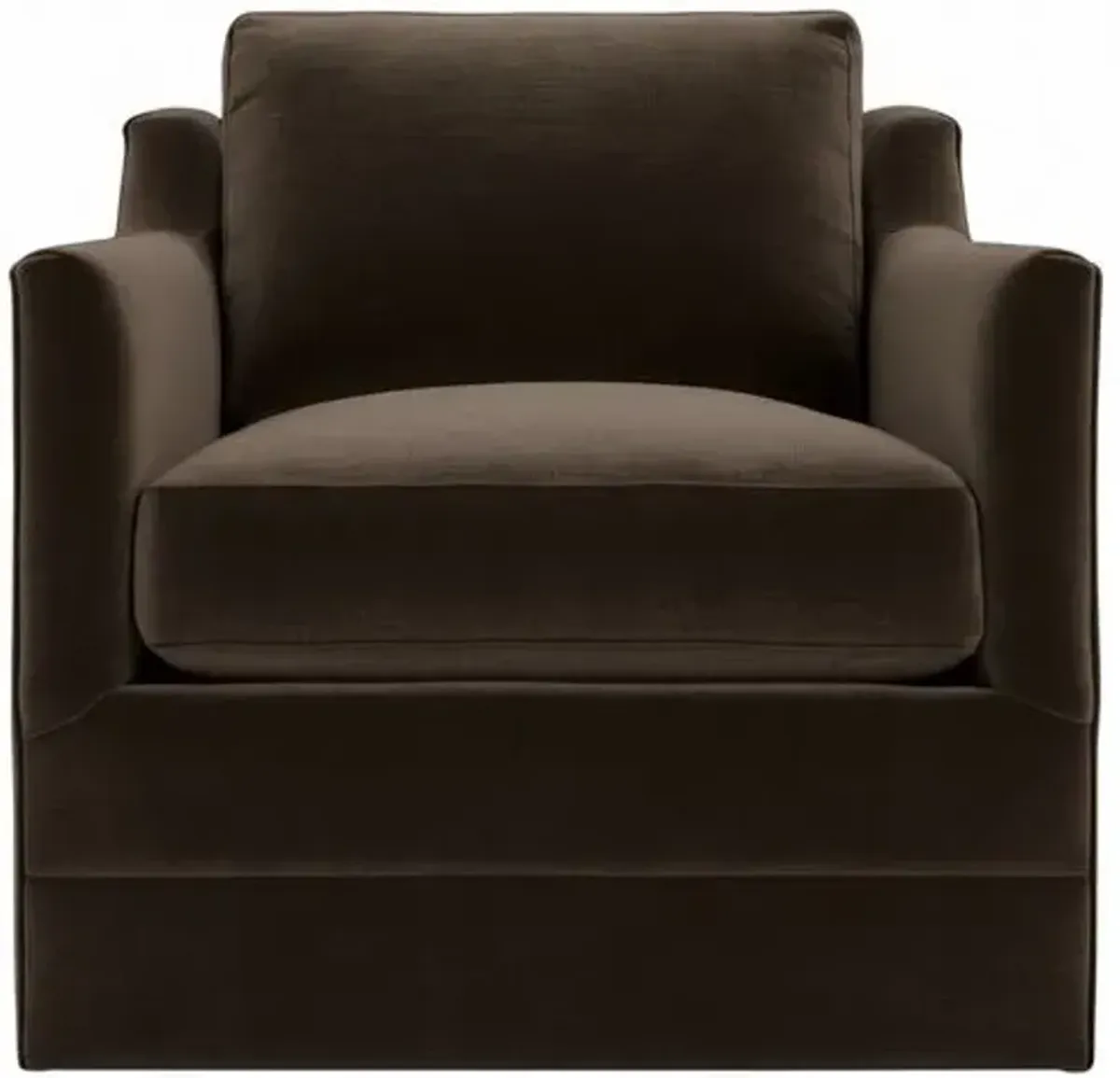 Margot Velvet Swivel Chair