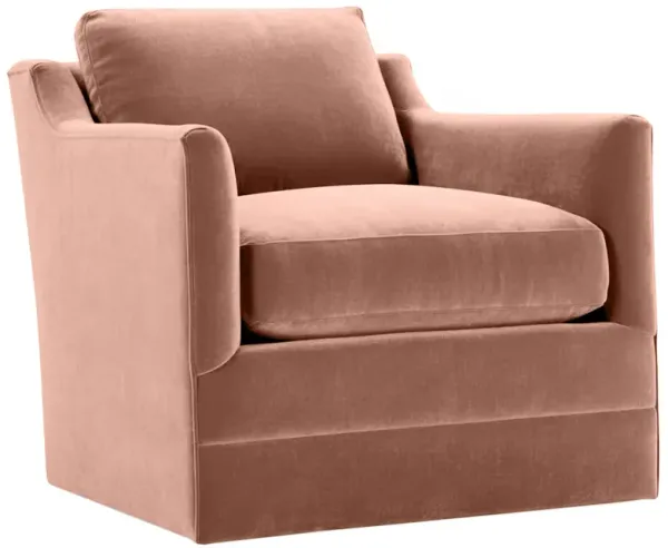 Margot Velvet Swivel Chair